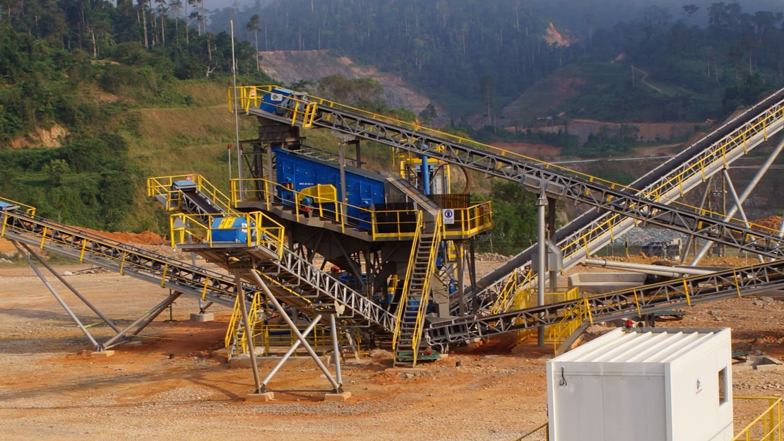 Quarrying and industrial crushing